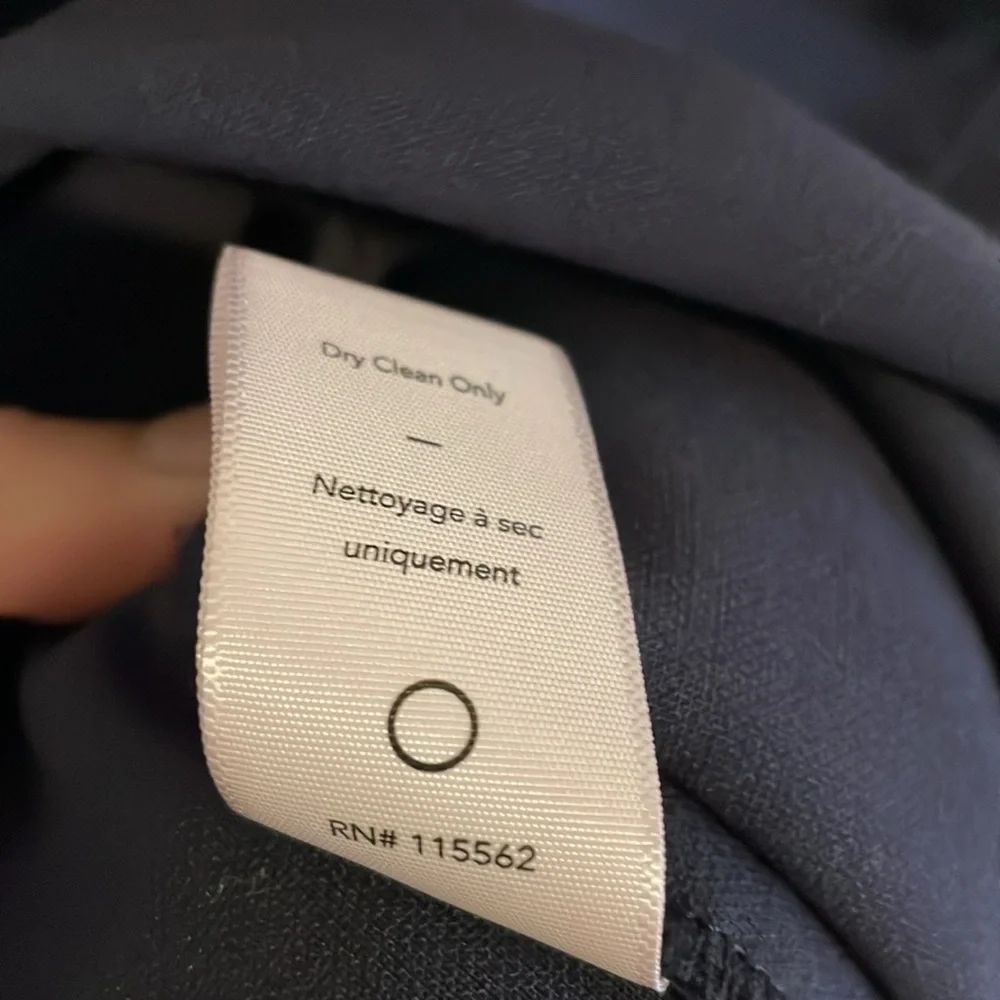 Likely Brooklyn Dress‎ Women’s Size 6 Bodycon Cocktail Slit Midi Navy Blue - Picture 10 of 10